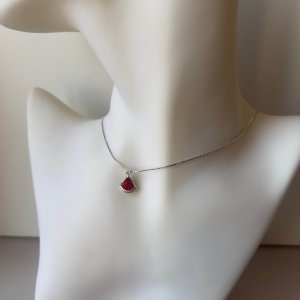 сребърно колие 14