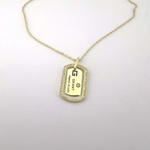 сребърно колие 15